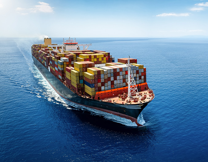 Maritime sur corps de navire